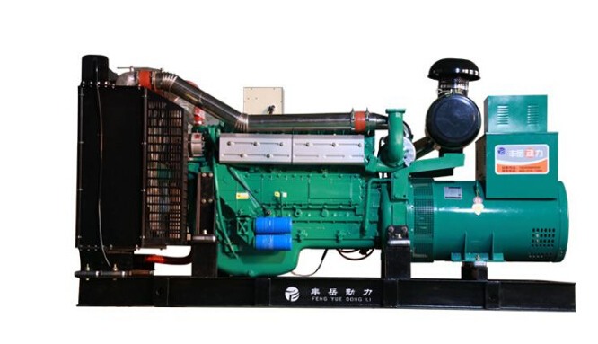 梁山上柴500kw大型柴油发电机组