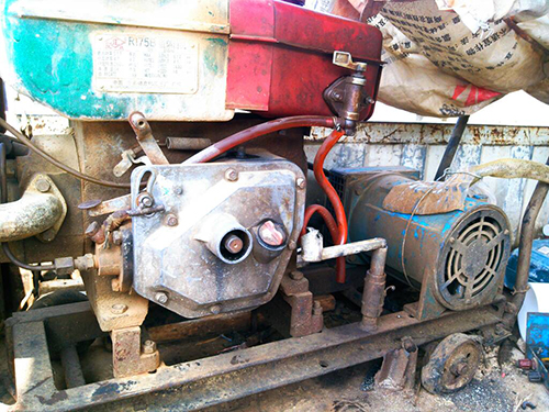 梁山单杠柴油机发电机出租